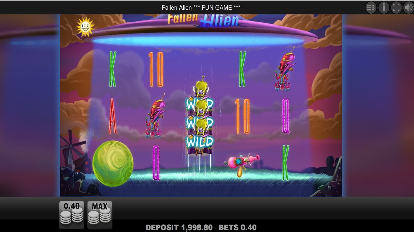 Fallen Alien Slot Slot Image in Demo - pic. 2