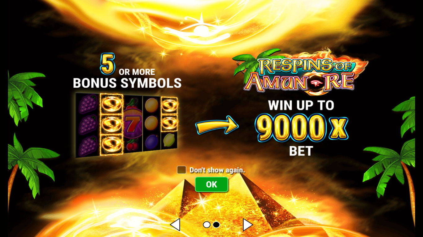 Fancy Fruits: Respins of Amun-Re Slot Demo Image