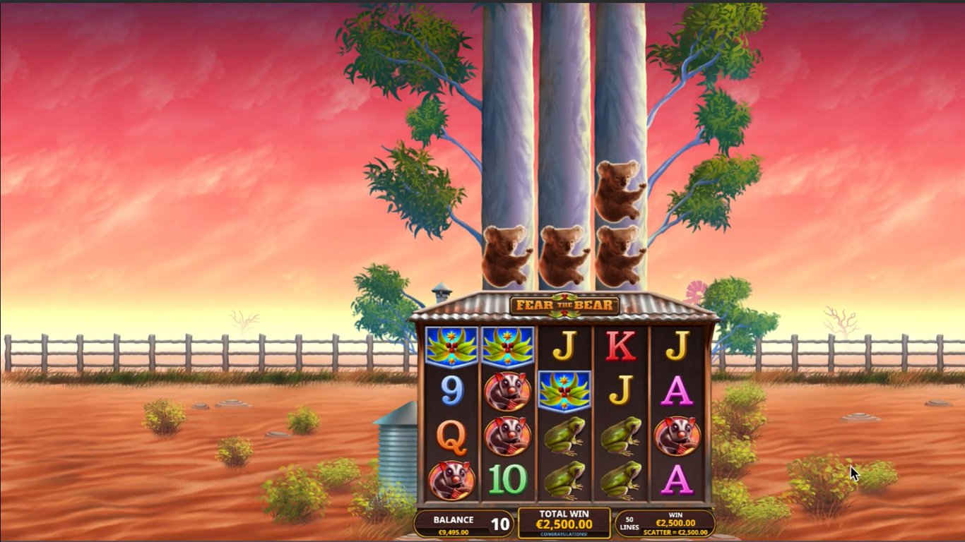 Fear The Bear Slot Demo Image