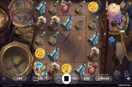 Finns Golden Tavern Slot Logo