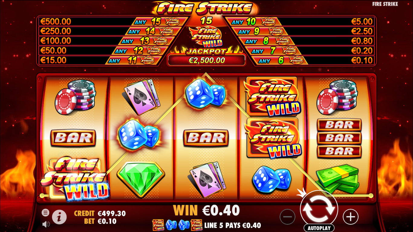 Fire Strike Slot Slot Image in Demo - pic. 3