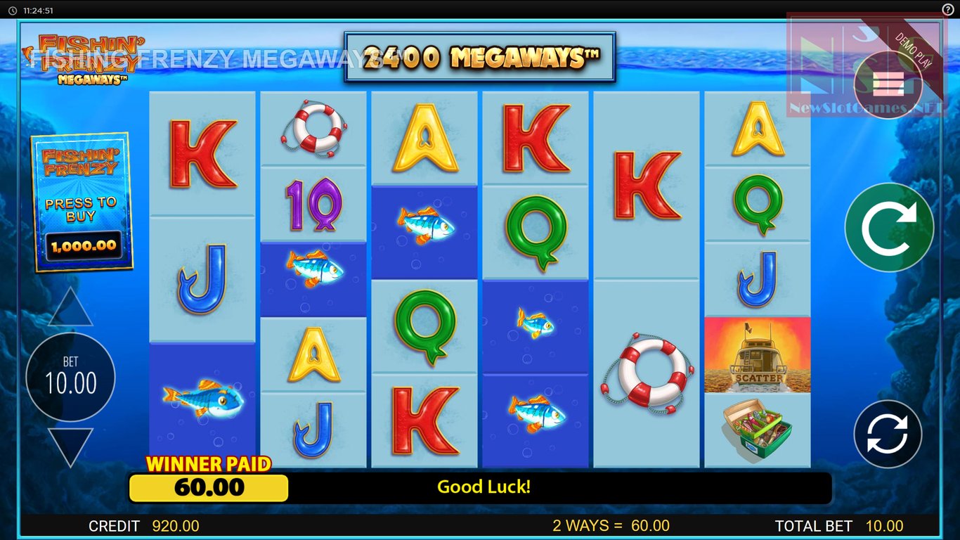 Fishin Frenzy Megaways Slot Slot Image in Demo - pic. 3