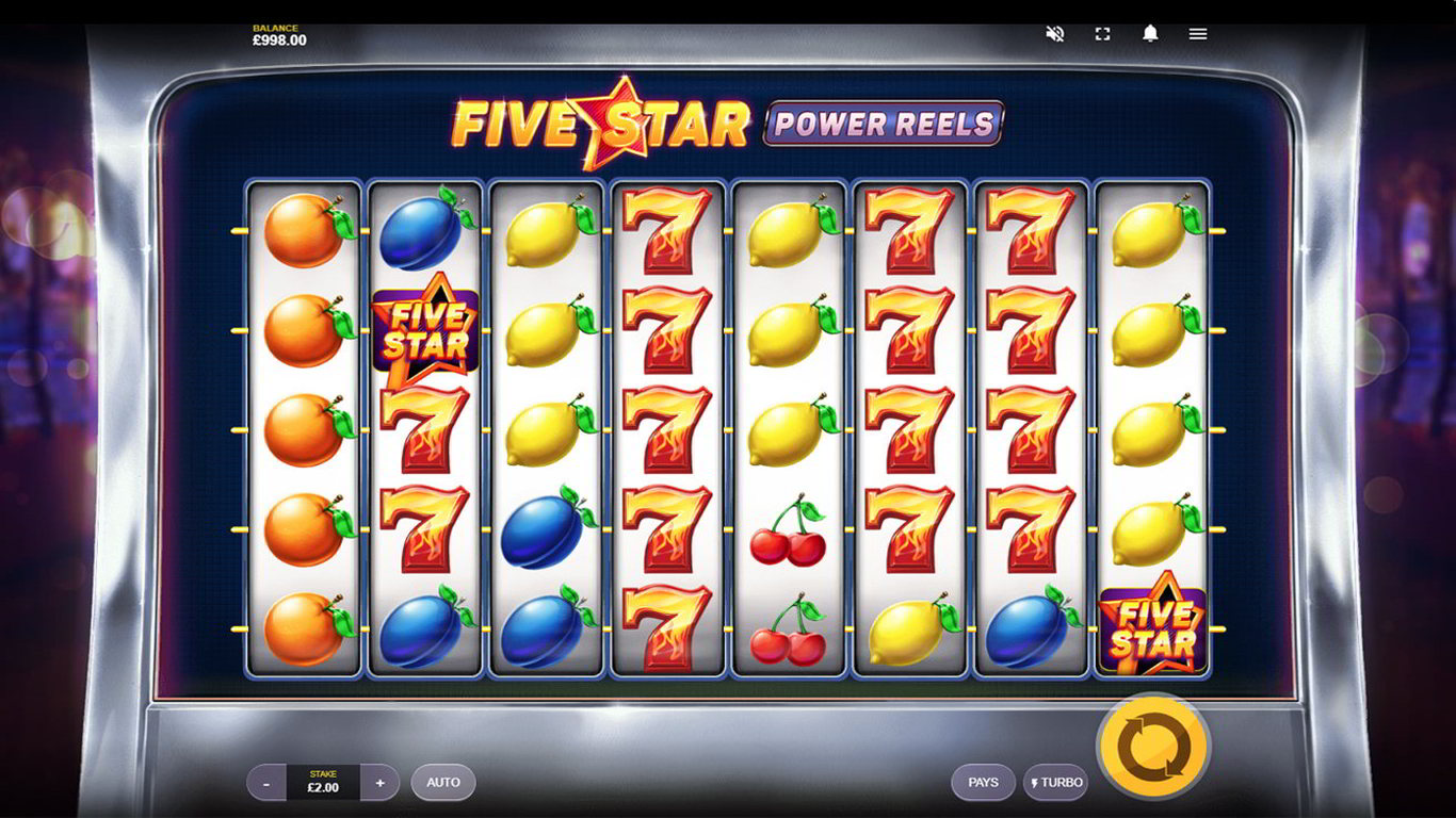 Five Star Power Reels Slot Demo Image