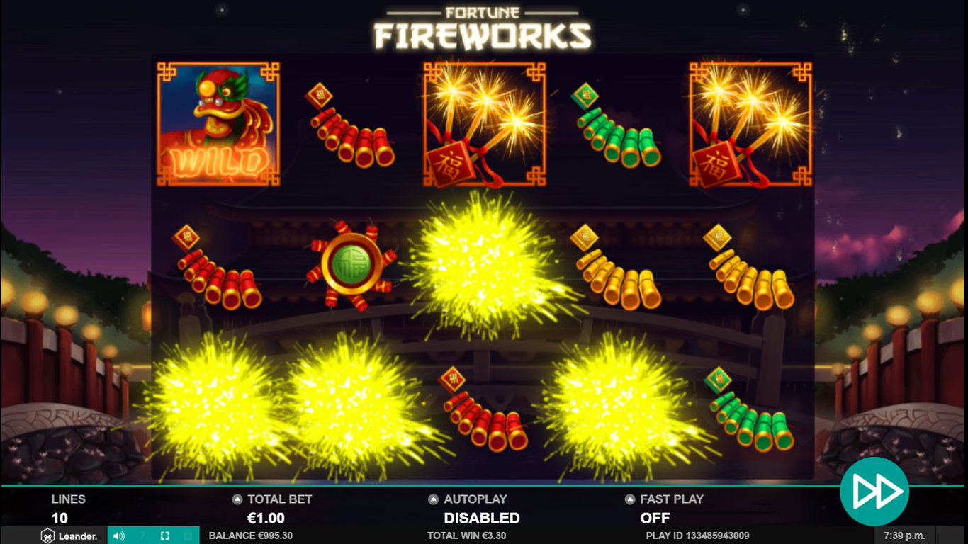 Fortune Fireworks Slot Slot Image in Demo - pic. 3