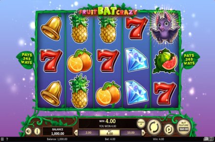 Fruit Bat Crazy Slot Icon