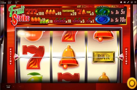 Fruit Strike Slot Logo