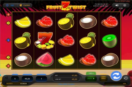 Fruit Twist Slot Logo