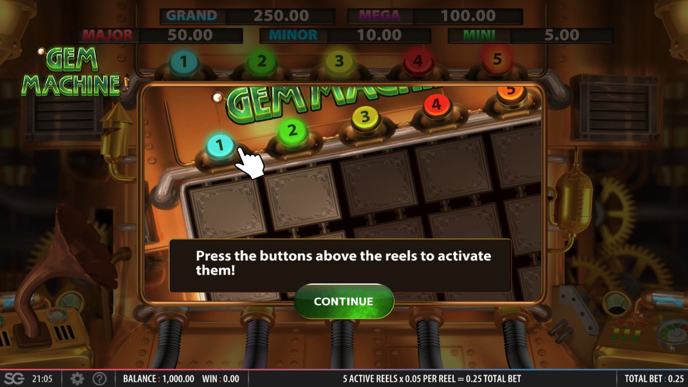 Gem Machine Slot Demo Image