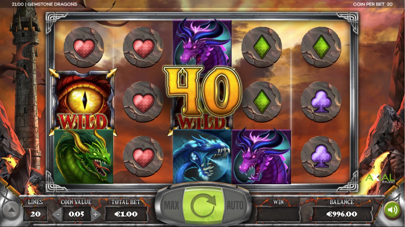 Gemstone Dragons Slot Slot Image in Demo - pic. 2