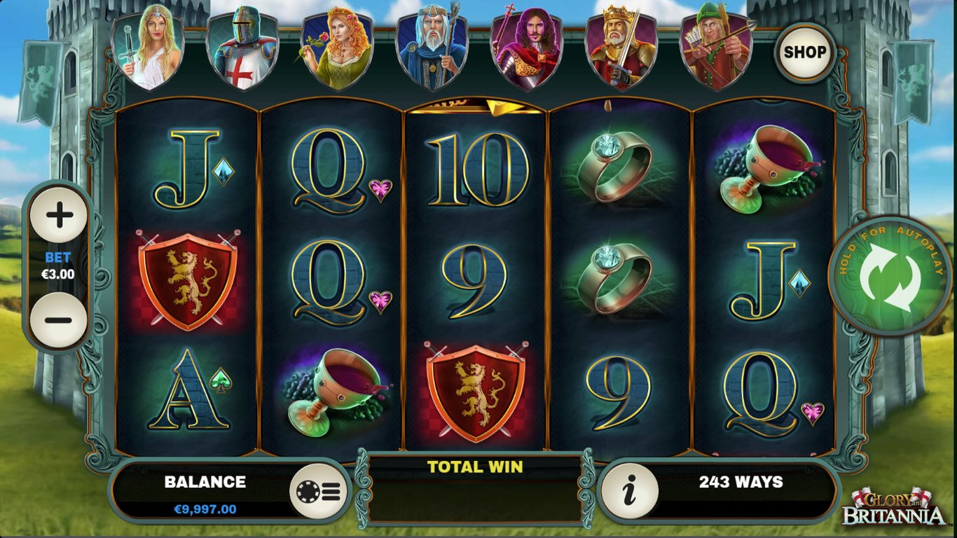 Glory and Britannia Slot Demo Image