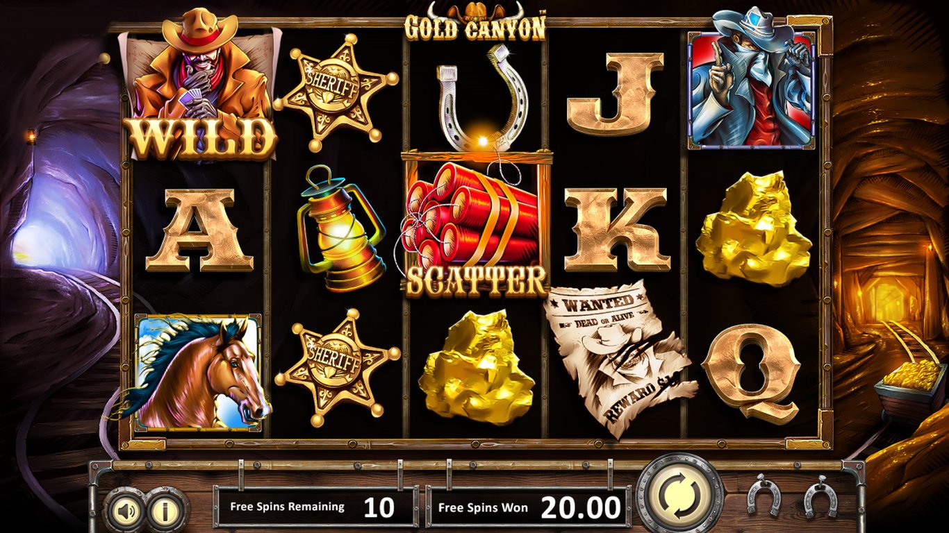 Gold Canyon Slot Demo Image