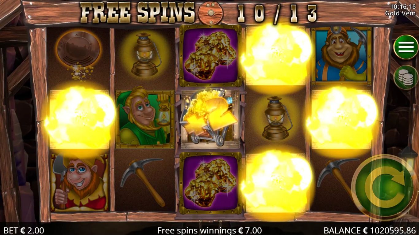 Gold Vein Slot Slot Image in Demo - pic. 3