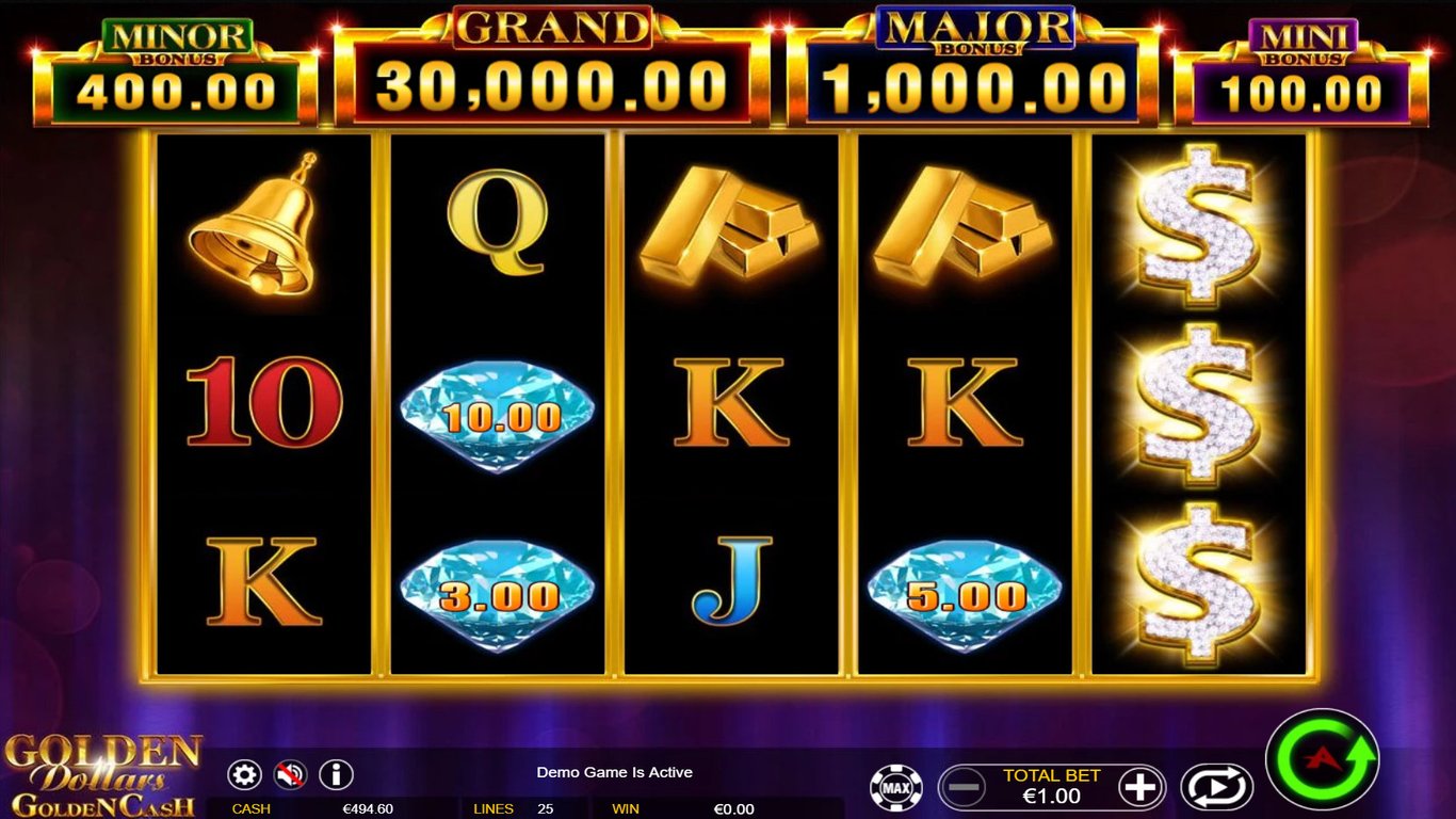 Golden Dollars Slot Slot Image in Demo - pic. 3