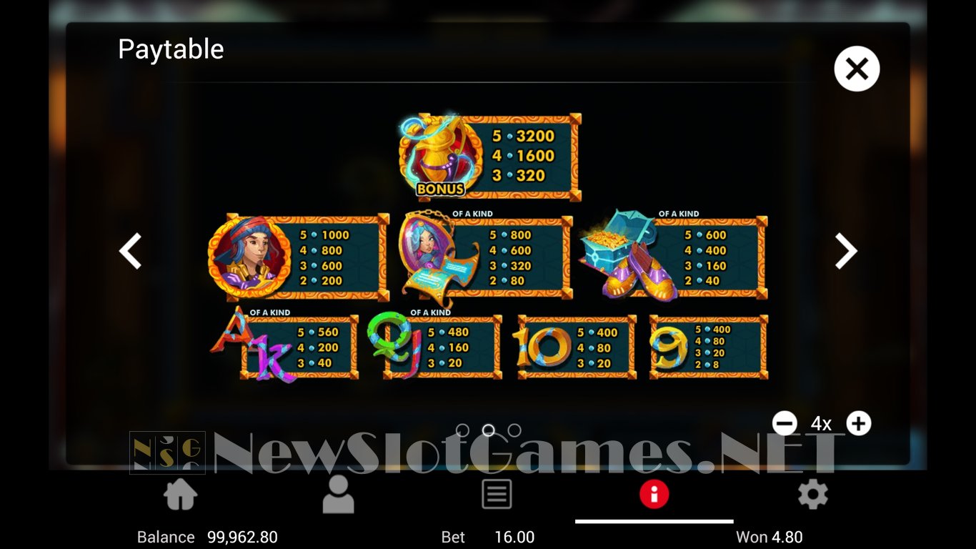 Golden Genie Slot Slot Image in Demo - pic. 5