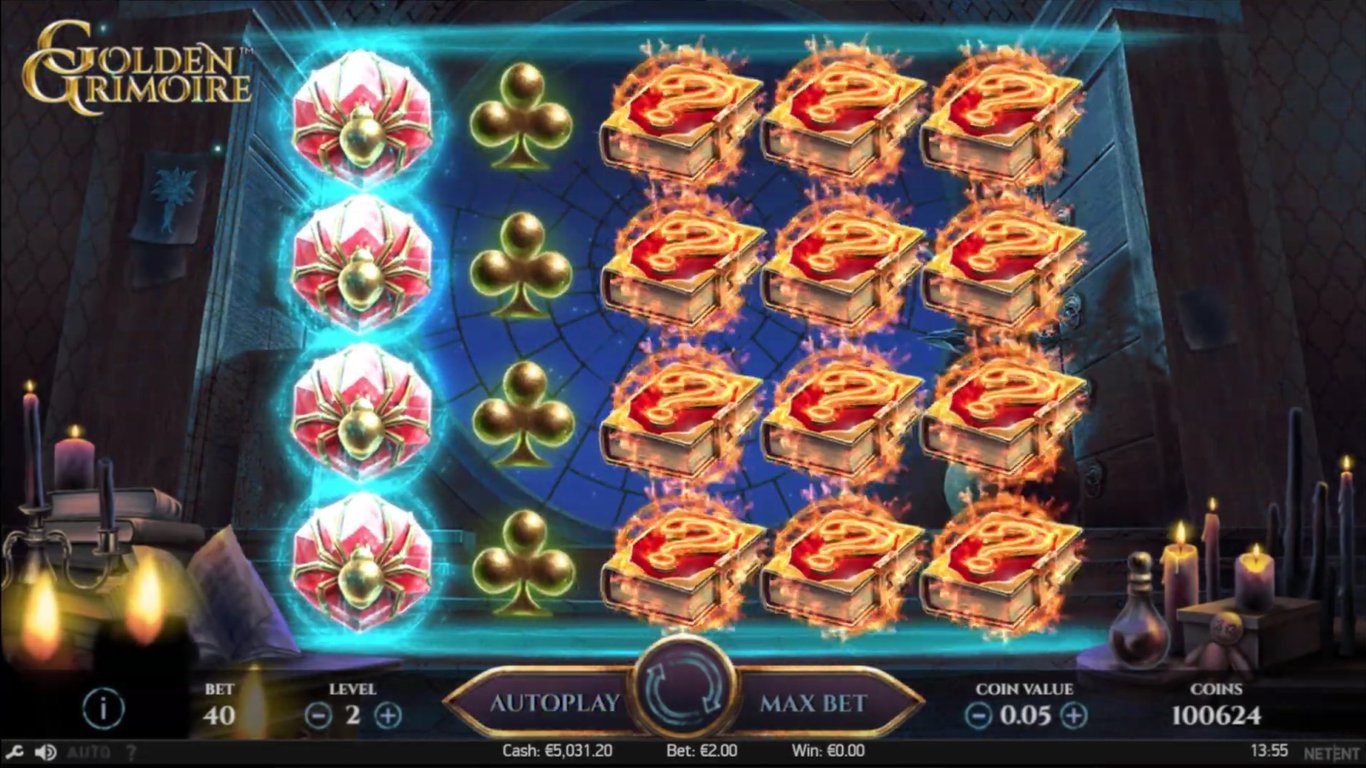 Golden Grimoire Slot Demo Image