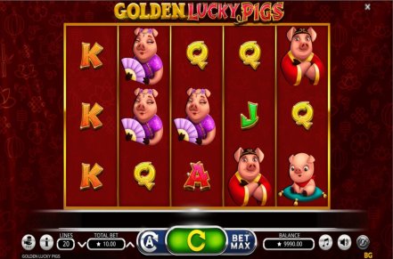 Golden Lucky Pigs Slot Icon