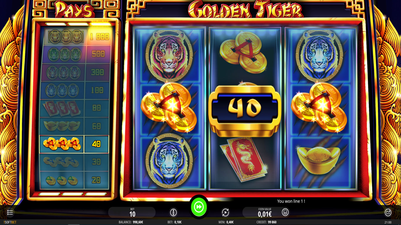 Golden Tiger Slot Slot Image in Demo - pic. 2