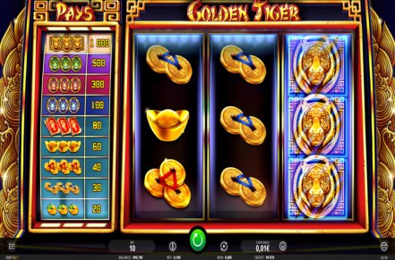 Golden Tiger Slot Icon