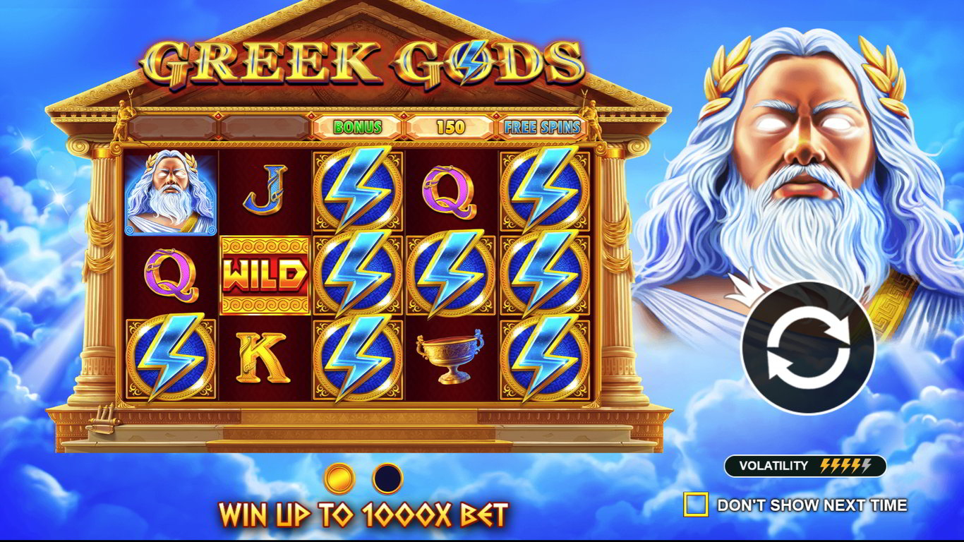 Greek Gods Slot Demo Image