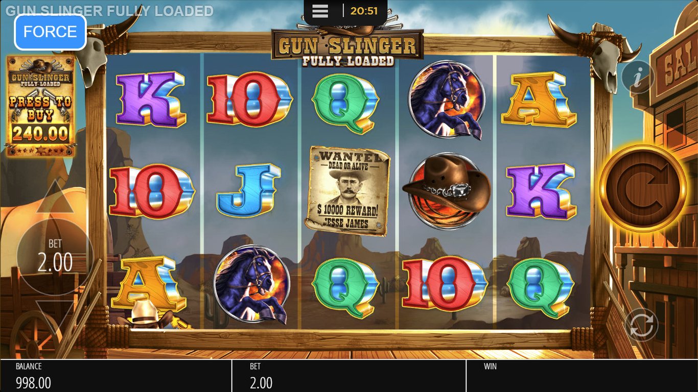 Gun Slinger Fully Loaded Slot Slot Image in Demo - pic. 2