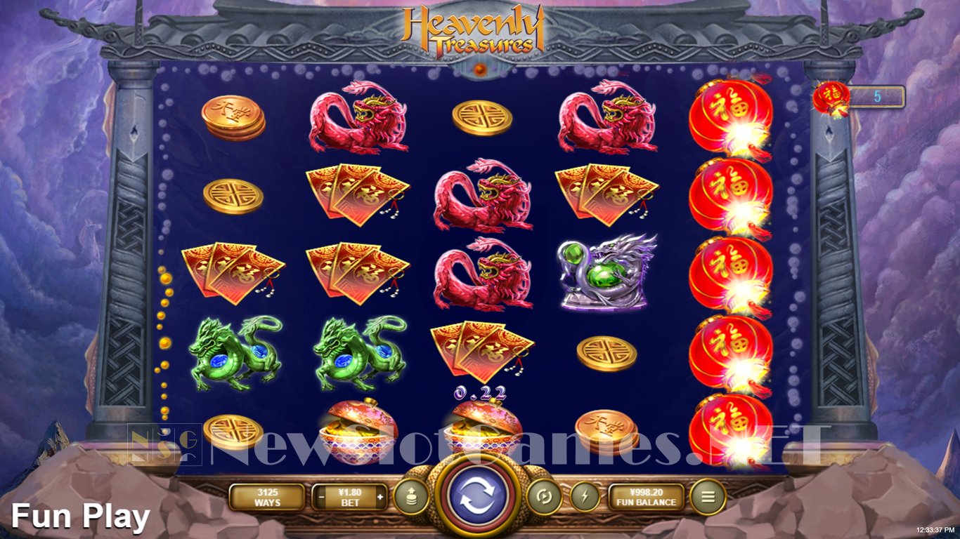 Heavenly Treasures Slot Demo Image