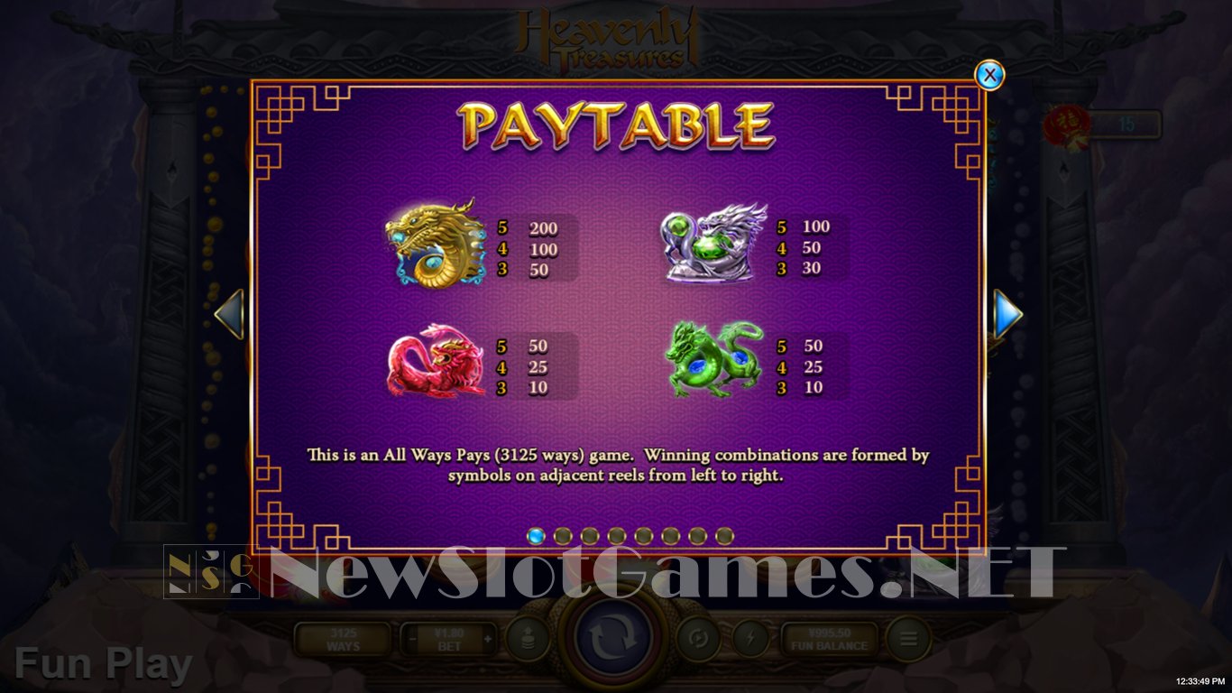 Heavenly Treasures Slot Slot Image in Demo - pic. 4