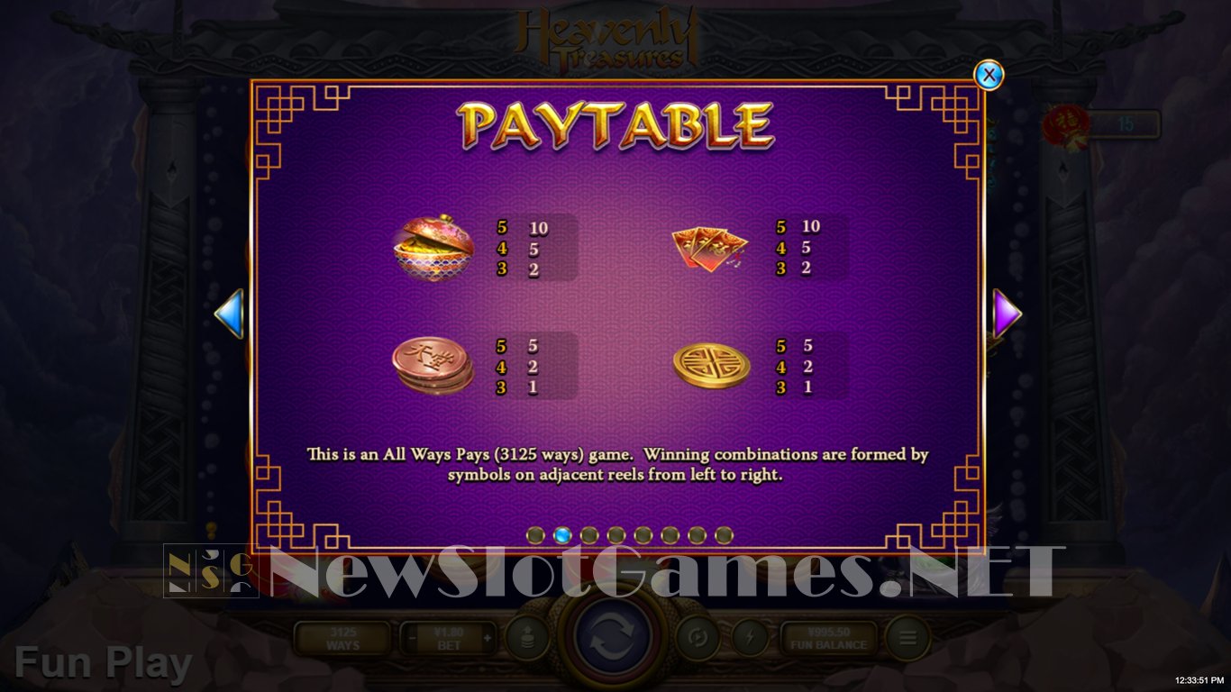 Heavenly Treasures Slot Slot Image in Demo - pic. 5