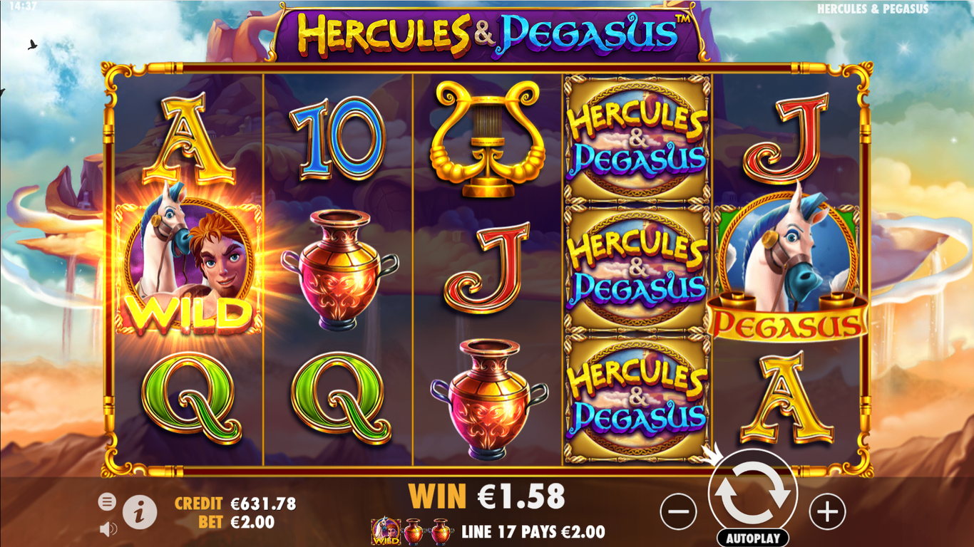 Hercules and Pegasus Slot Slot Image in Demo - pic. 3