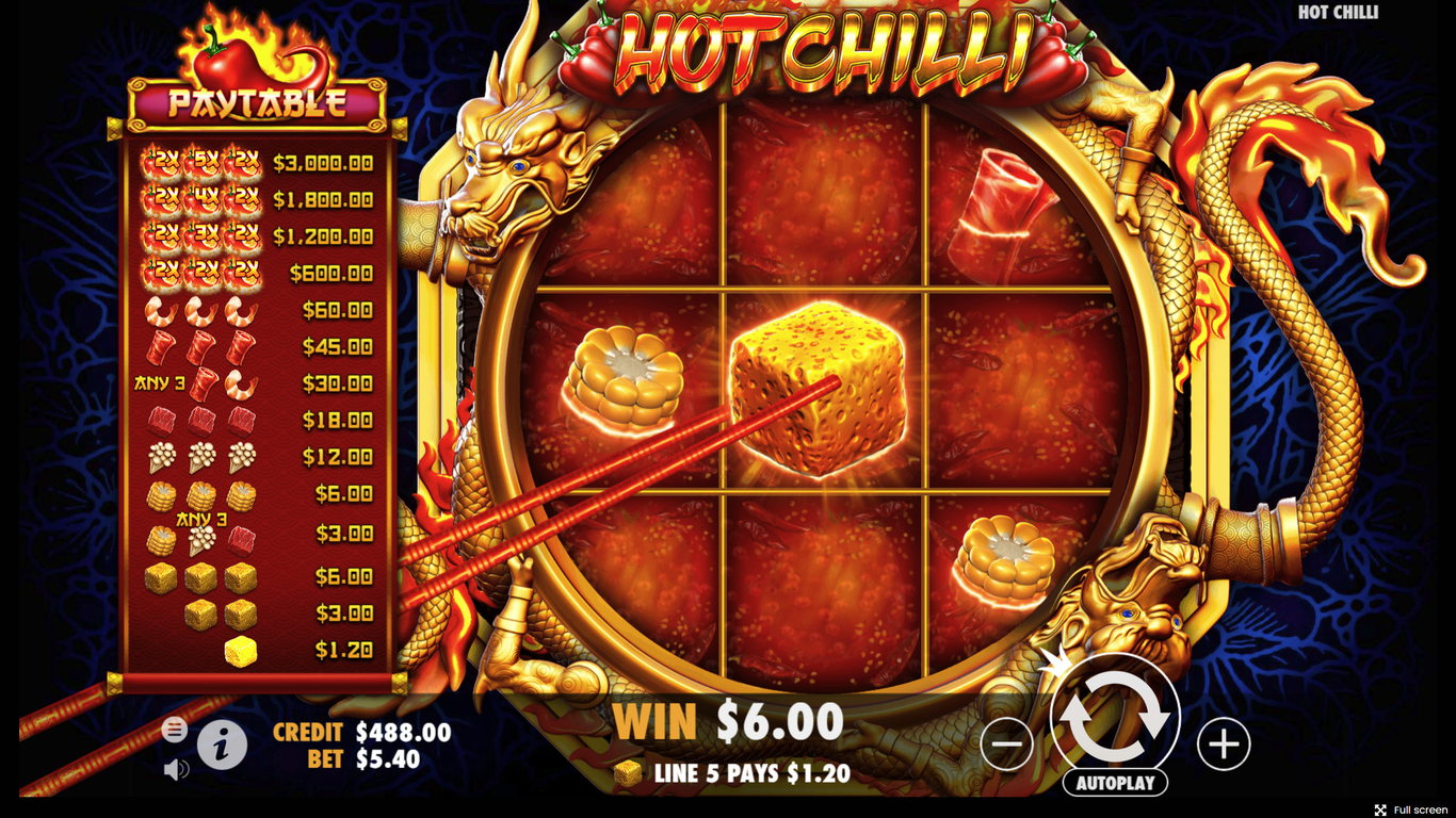 Hot Chilli Slot Slot Image in Demo - pic. 2