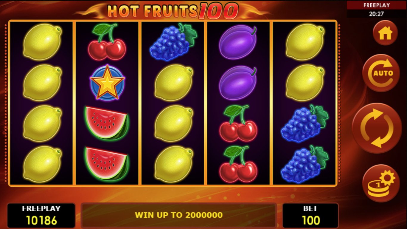 Hot Fruits 100 Slot Slot Image in Demo - pic. 3
