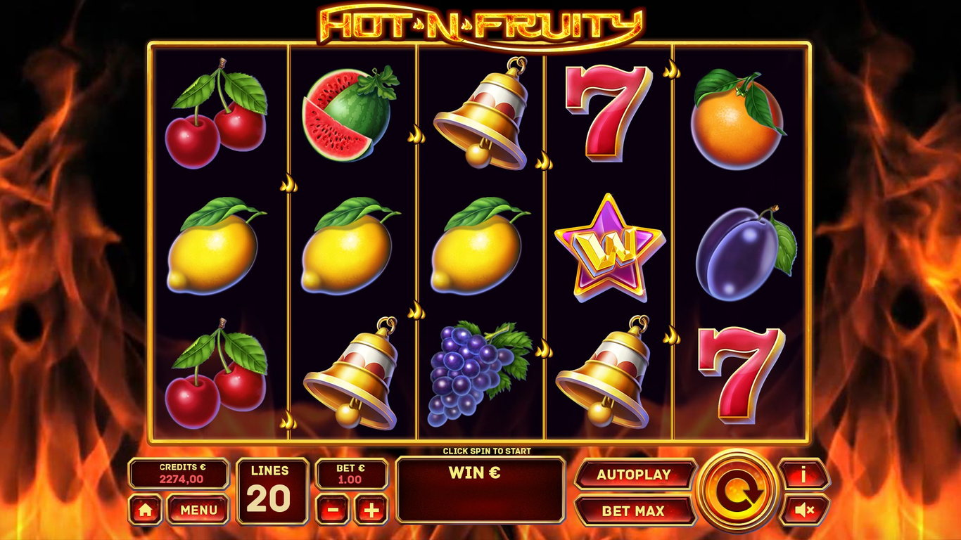 Hot n Fruity Slot Demo Image