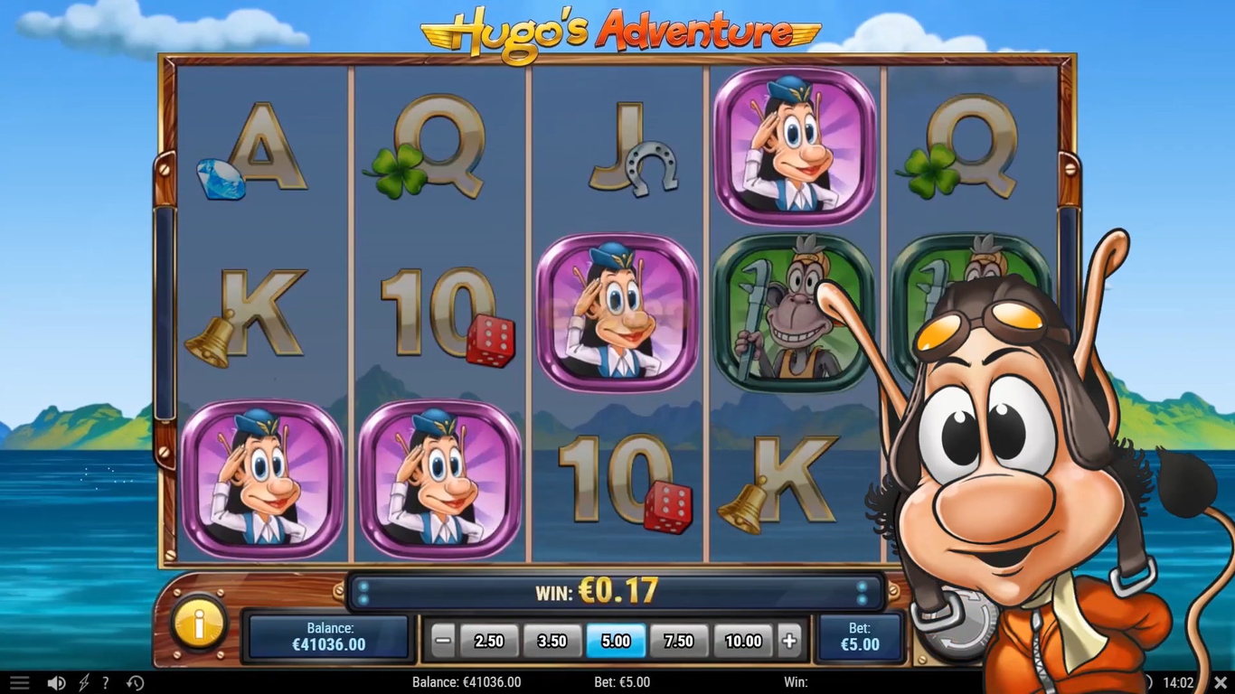 Hugos Adventure Slot Demo Image