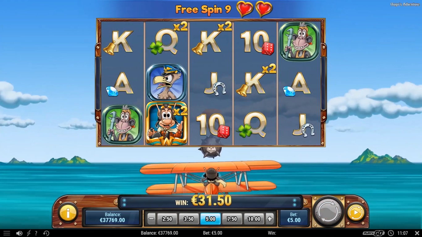 Hugos Adventure Slot Slot Image in Demo - pic. 2