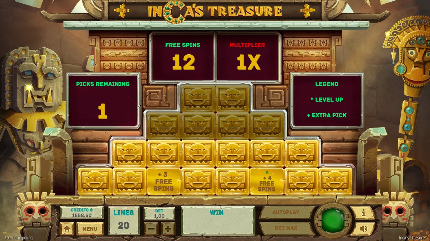 Incas Treasure Slot Demo Image