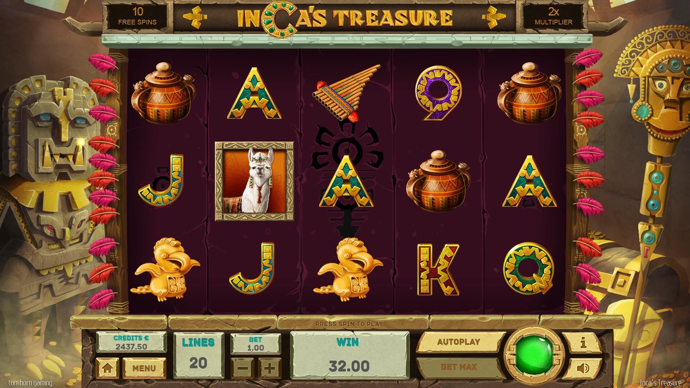 Incas Treasure Slot Slot Image in Demo - pic. 2