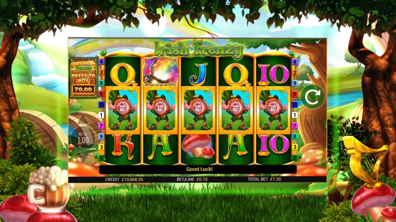Irish Frenzy Slot Demo Image