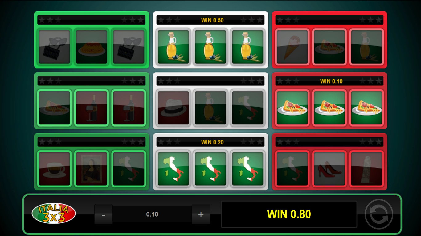Italia 3x3 Slot Demo Image