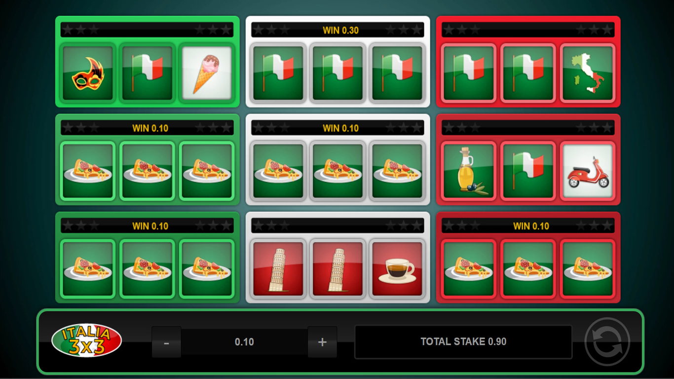 Italia 3x3 Slot Slot Image in Demo - pic. 2