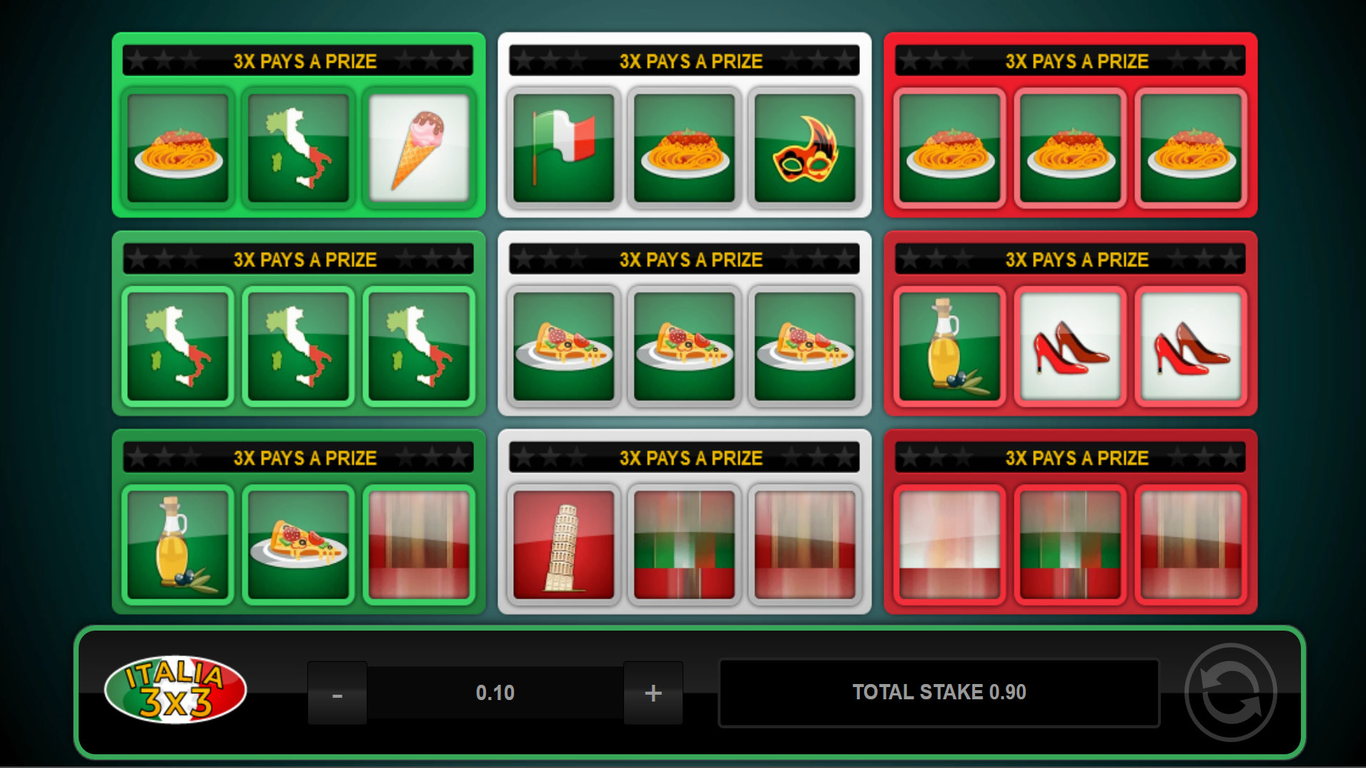Italia 3x3 Slot Slot Image in Demo - pic. 3