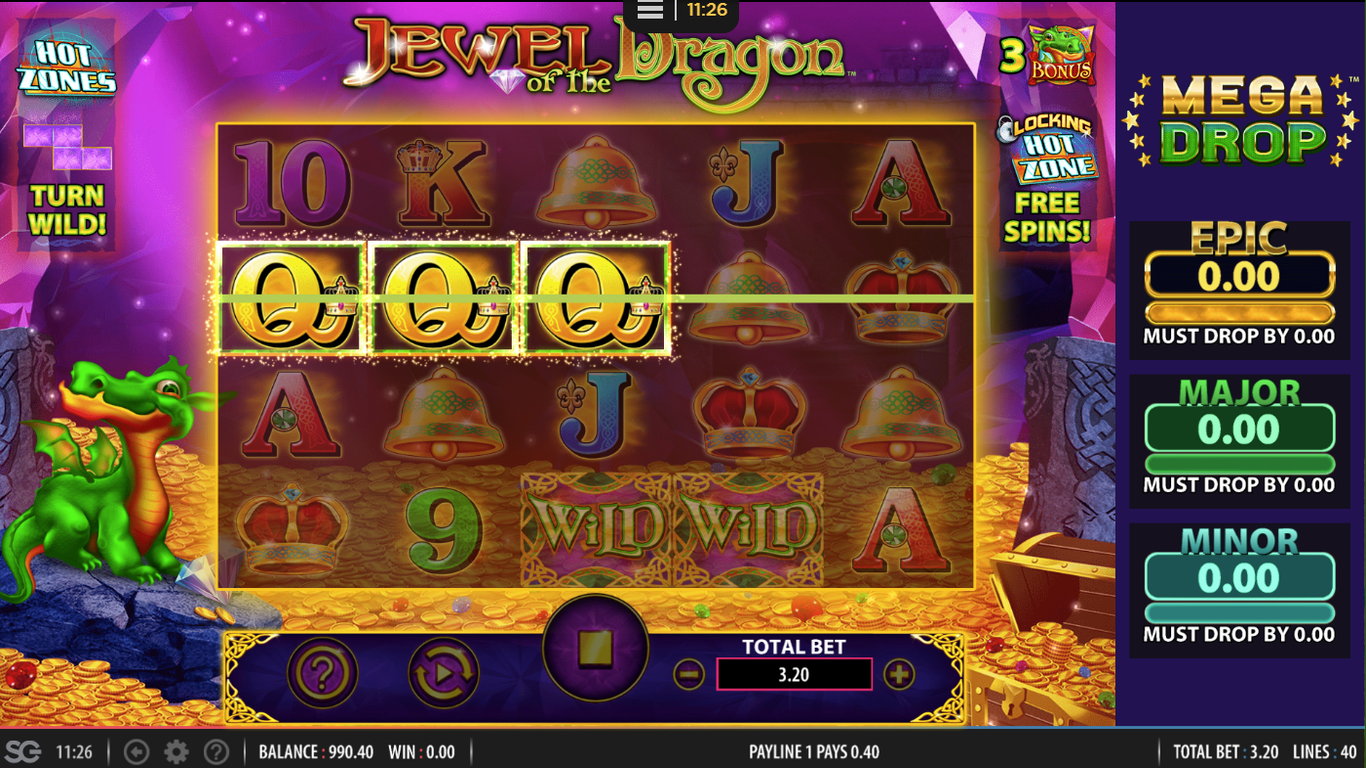 Jewel of the Dragon Slot Slot Image in Demo - pic. 3