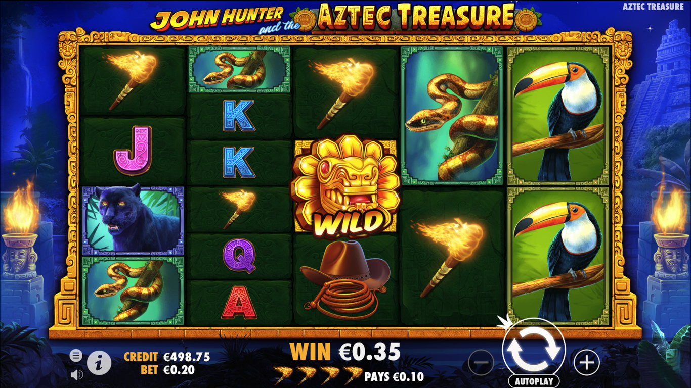 John Hunter and the Aztec Treasure Slot Slot Image in Demo - pic. 3