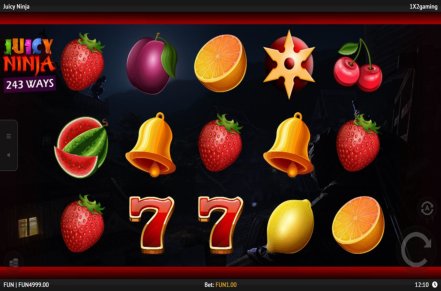 Juicy Ninja  Slot Logo