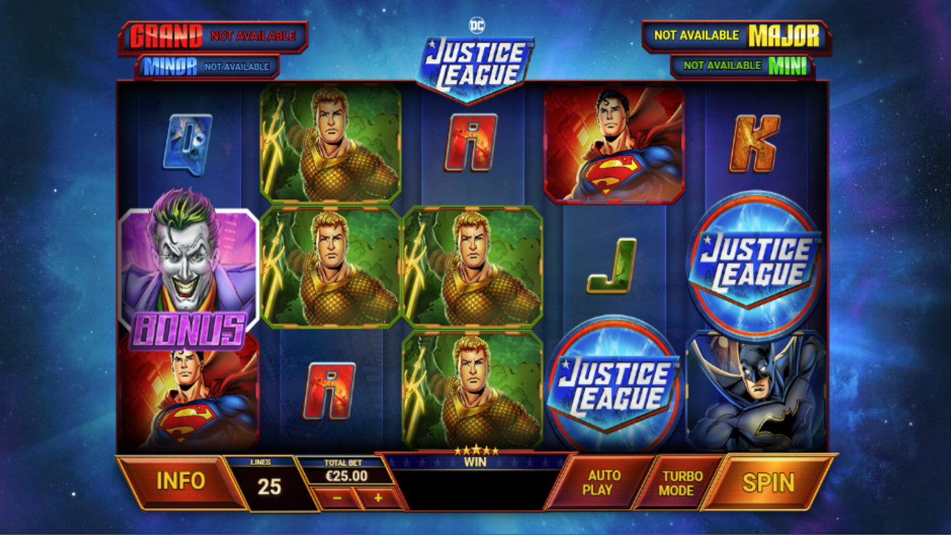 Justice League Comic Slot Slot Image in Demo - pic. 2