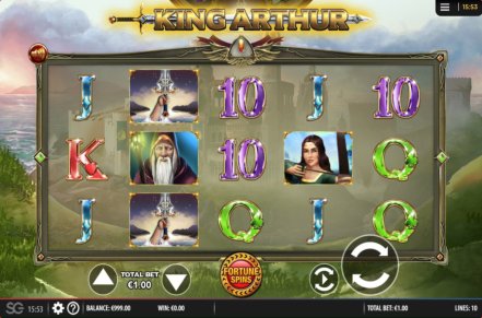 King Arthur Slot Logo