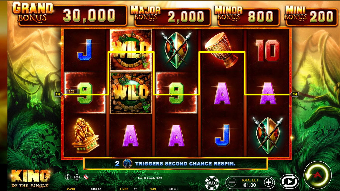 King of the Jungle Slot Slot Image in Demo - pic. 3