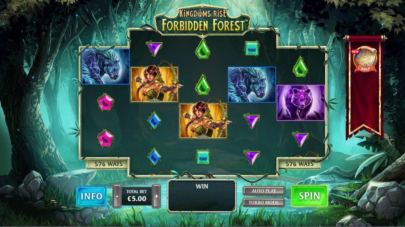 Kingdoms Rise Forbidden Forest Slot Slot Image in Demo - pic. 2
