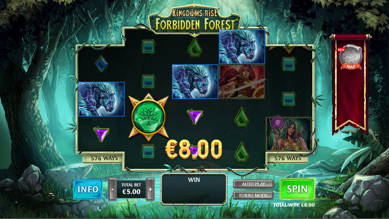 Kingdoms Rise Forbidden Forest Slot Slot Image in Demo - pic. 3