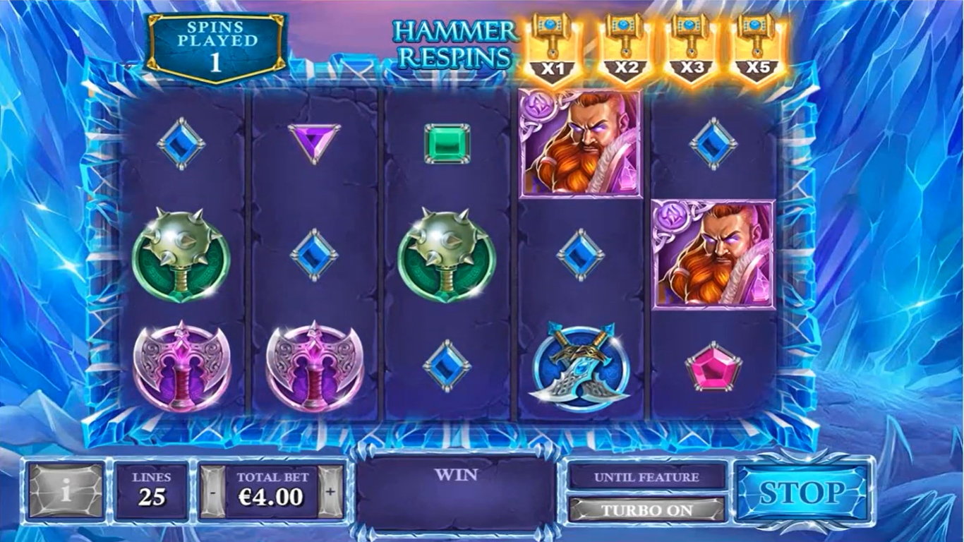 Kingdoms Rise Reign of Ice Slot Demo Image