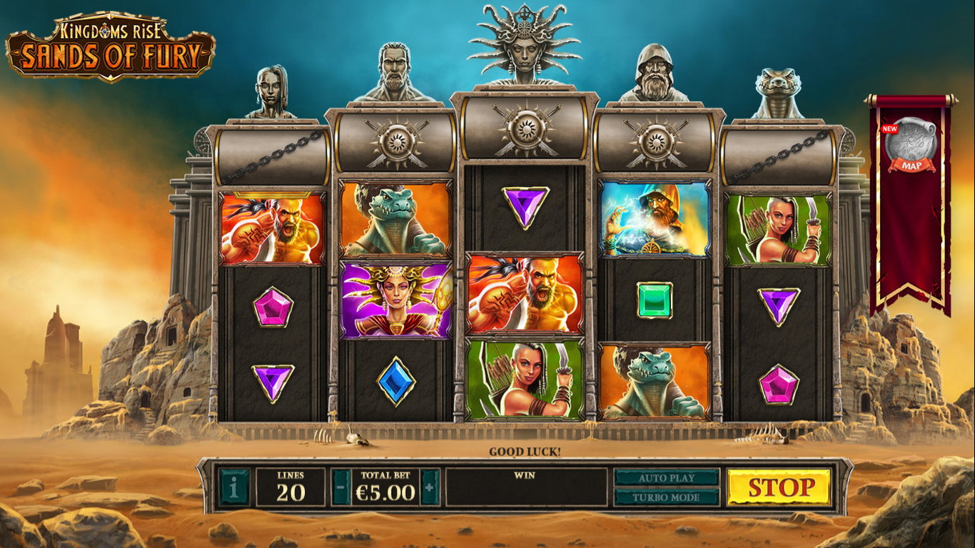 Kingdoms Rise Sands of Fury Slot Slot Image in Demo - pic. 2