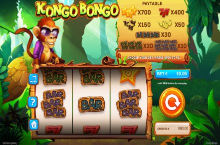 Kongo Bongo Slot Logo